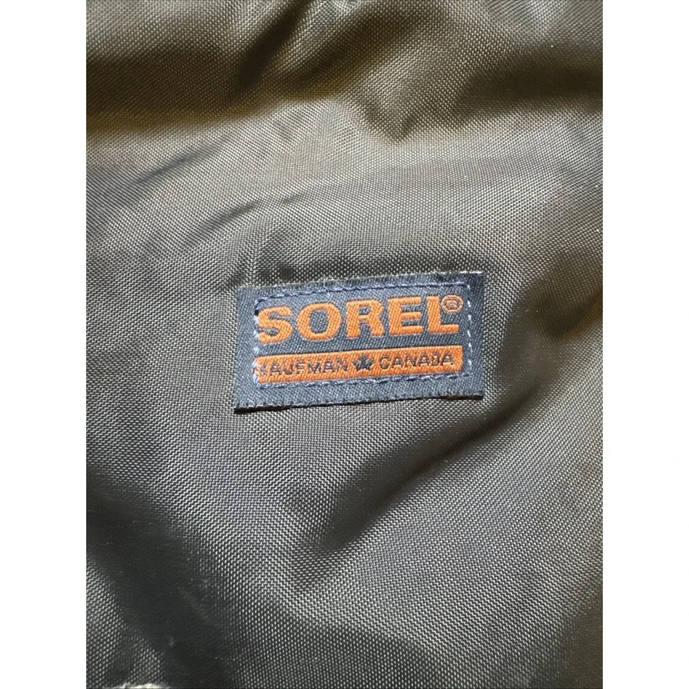 Vintage Sorel Kaufman Canada Snow Boots Womens 8‎ Black Pac Boots Felt Liner